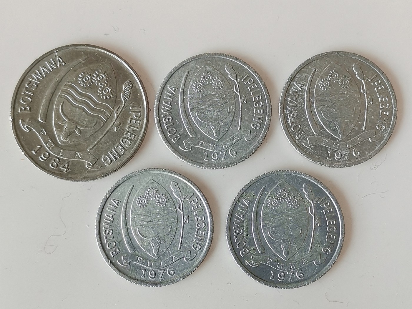 第一海外回流一元起拍收藏 散币专场 第74期 博茨瓦纳