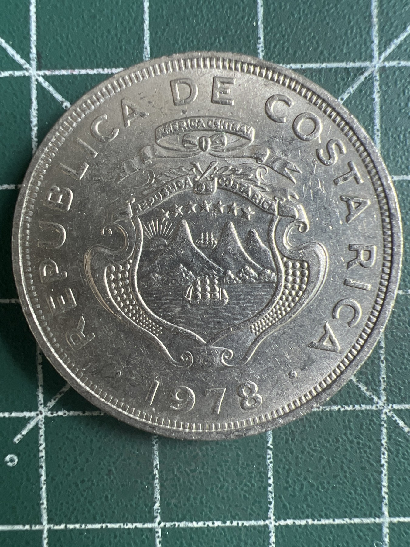 第560期 硬币专场 （无押金，捡漏，全场50包邮，偏远地区除外，接收代拍业务） 哥斯达黎加2克朗 1978年