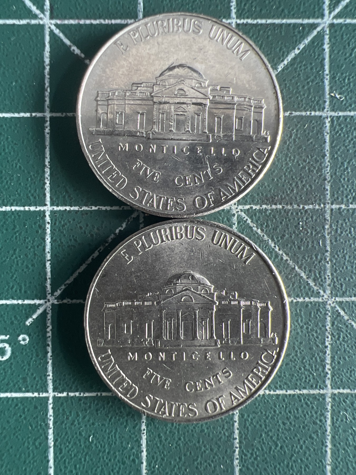 第560期 硬币专场 （无押金，捡漏，全场50包邮，偏远地区除外，接收代拍业务） 美国5分两枚