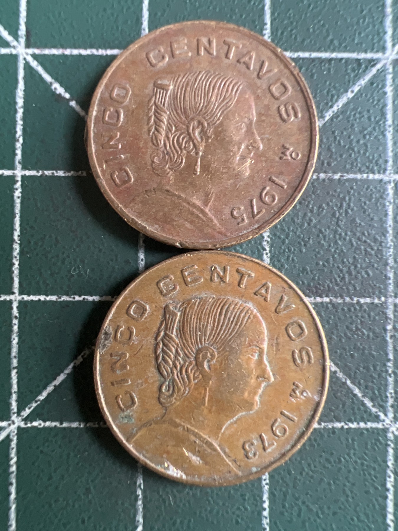 第560期 硬币专场 （无押金，捡漏，全场50包邮，偏远地区除外，接收代拍业务） 墨西哥两枚