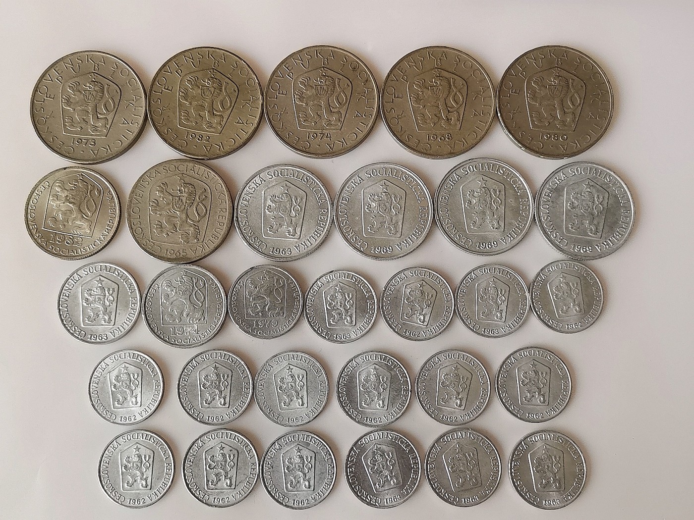 第一海外回流一元起拍收藏 散币专场 第74期 捷克斯洛伐克