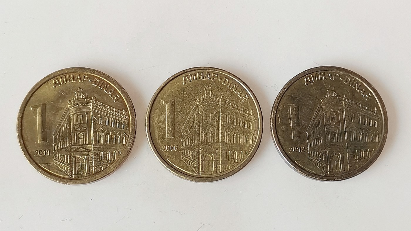 第一海外回流一元起拍收藏 散币专场 第74期 塞尔维亚🇷🇸