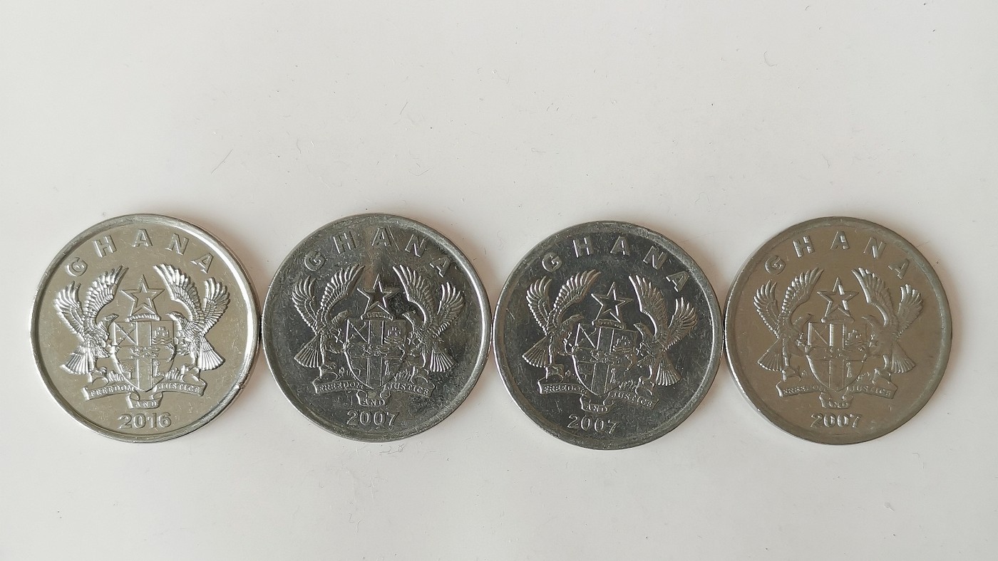 第一海外回流一元起拍收藏 散币专场 第74期 加纳20比赛瓦