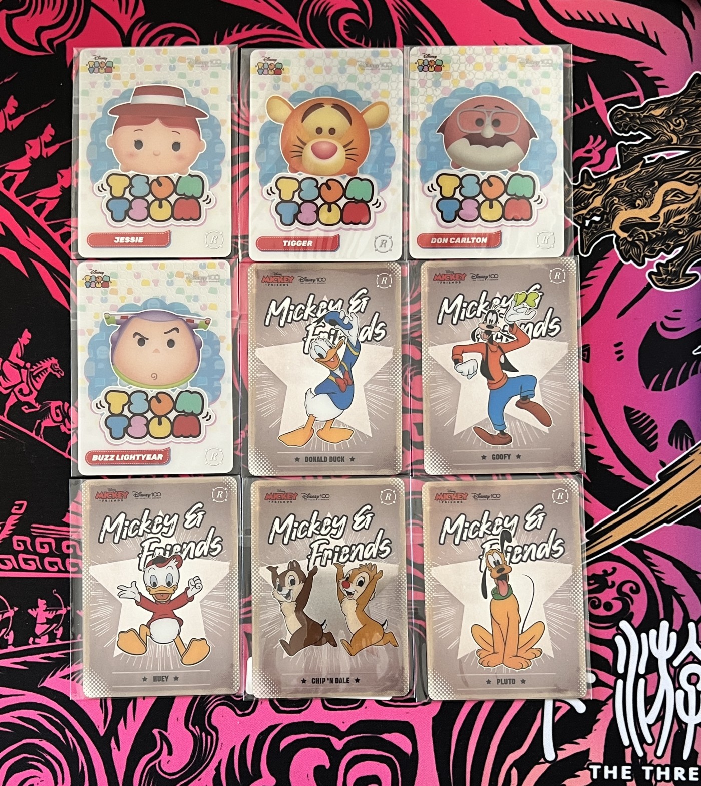 锦色铺子的卡拍 第十六期  中福第四届卡展专场 HOTBOX 迪士尼卡9张