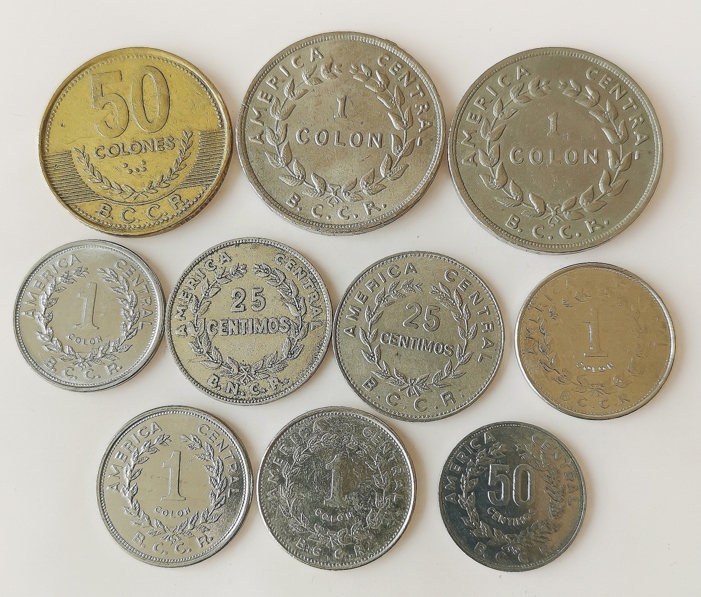 第一海外回流一元起拍收藏 散币专场 第74期 哥斯达黎加