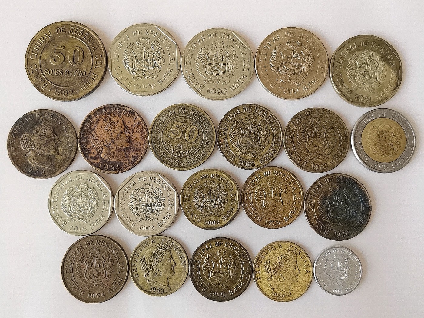 第一海外回流一元起拍收藏 散币专场 第74期 秘鲁