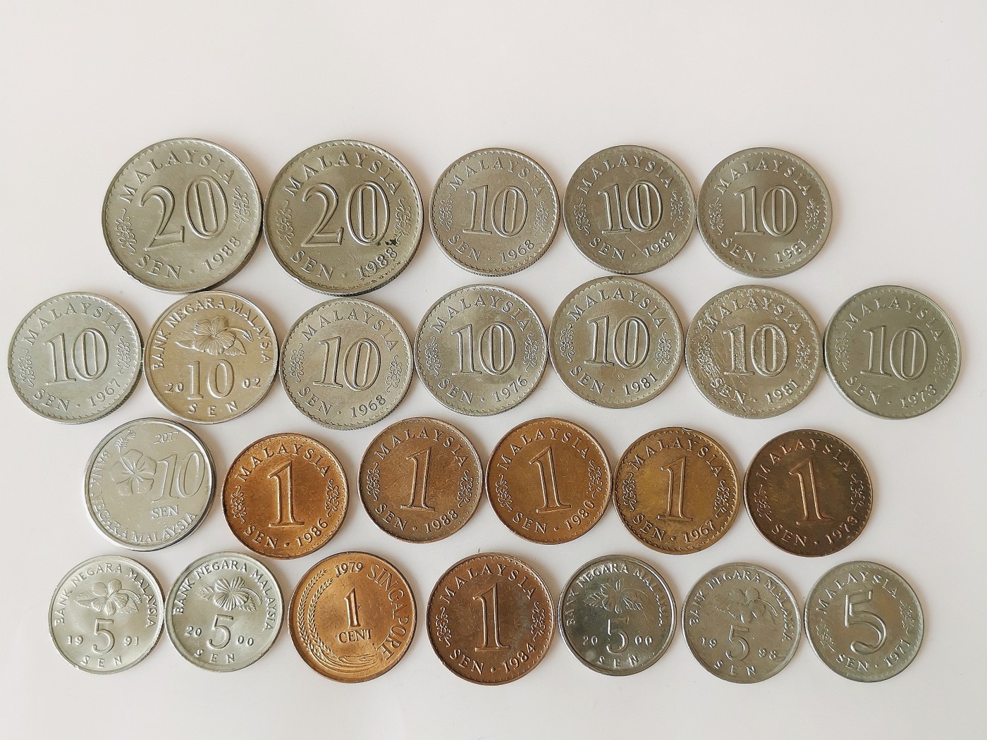 第一海外回流一元起拍收藏 散币专场 第74期 马来西亚