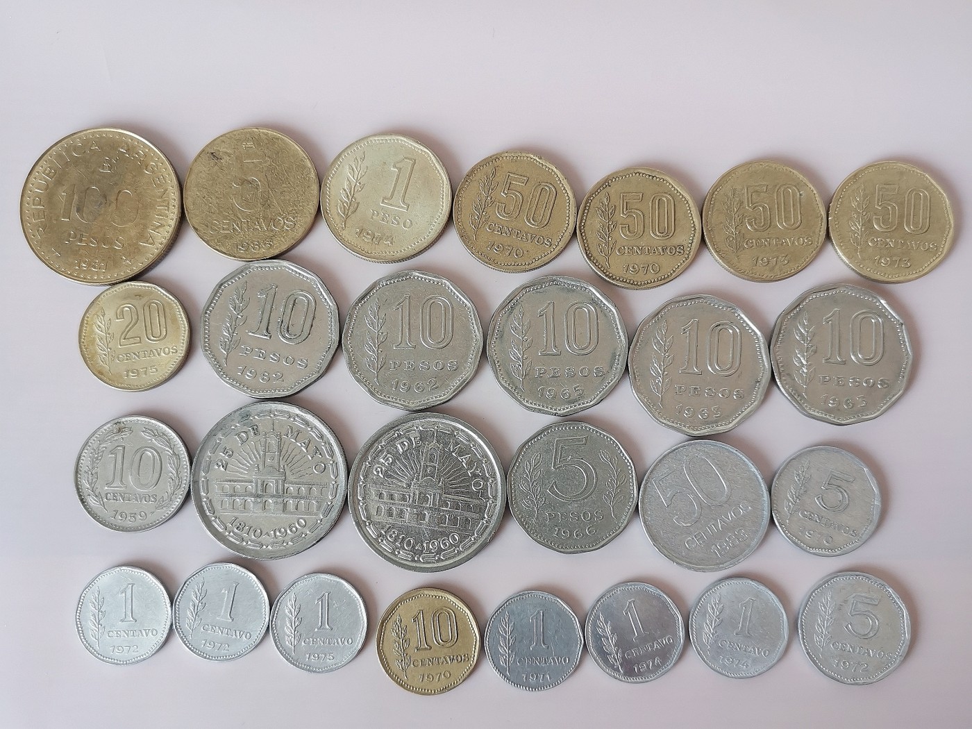 第一海外回流一元起拍收藏 散币专场 第74期 阿根廷