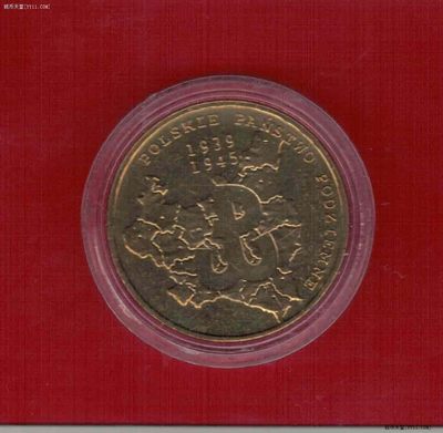 波兰2009年2兹罗提 地下抵抗组织70年纪念币 实物图 AUNC - 波兰2009年2兹罗提 地下抵抗组织70年纪念币 实物图 AUNC