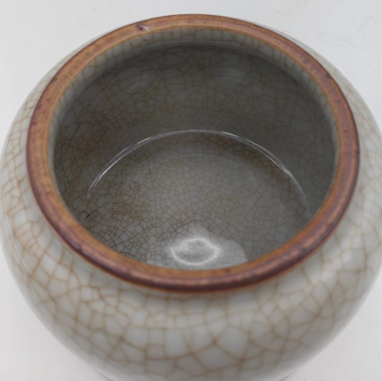 文物商店库出专场 哥釉笔洗