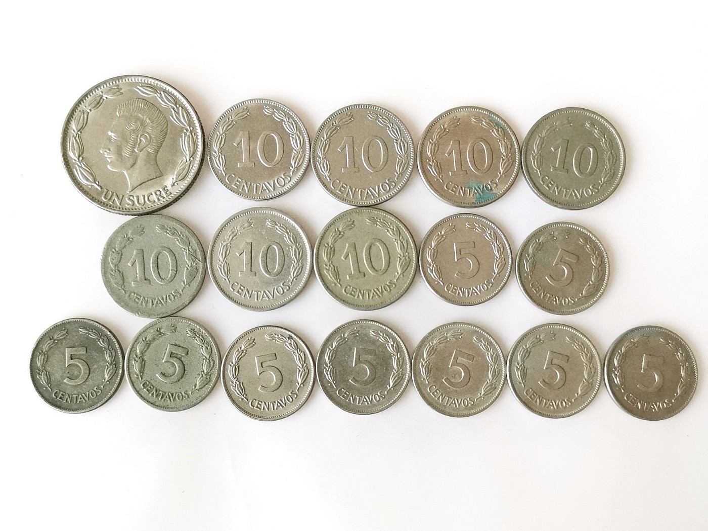 第一海外回流一元起拍收藏 散币专场 第74期 厄瓜多尔