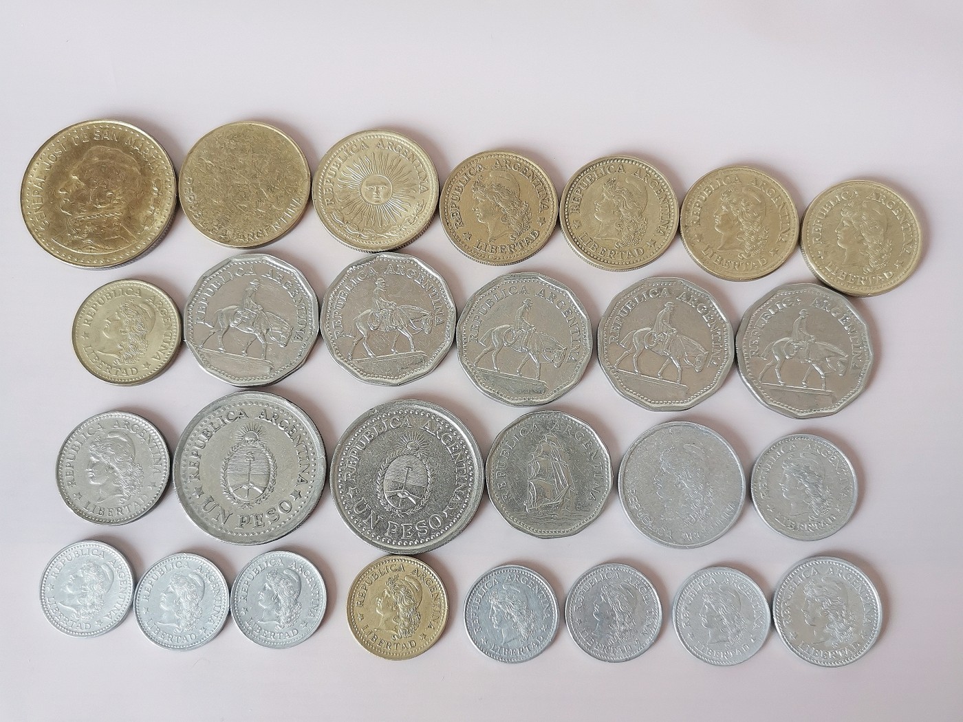 第一海外回流一元起拍收藏 散币专场 第74期 阿根廷