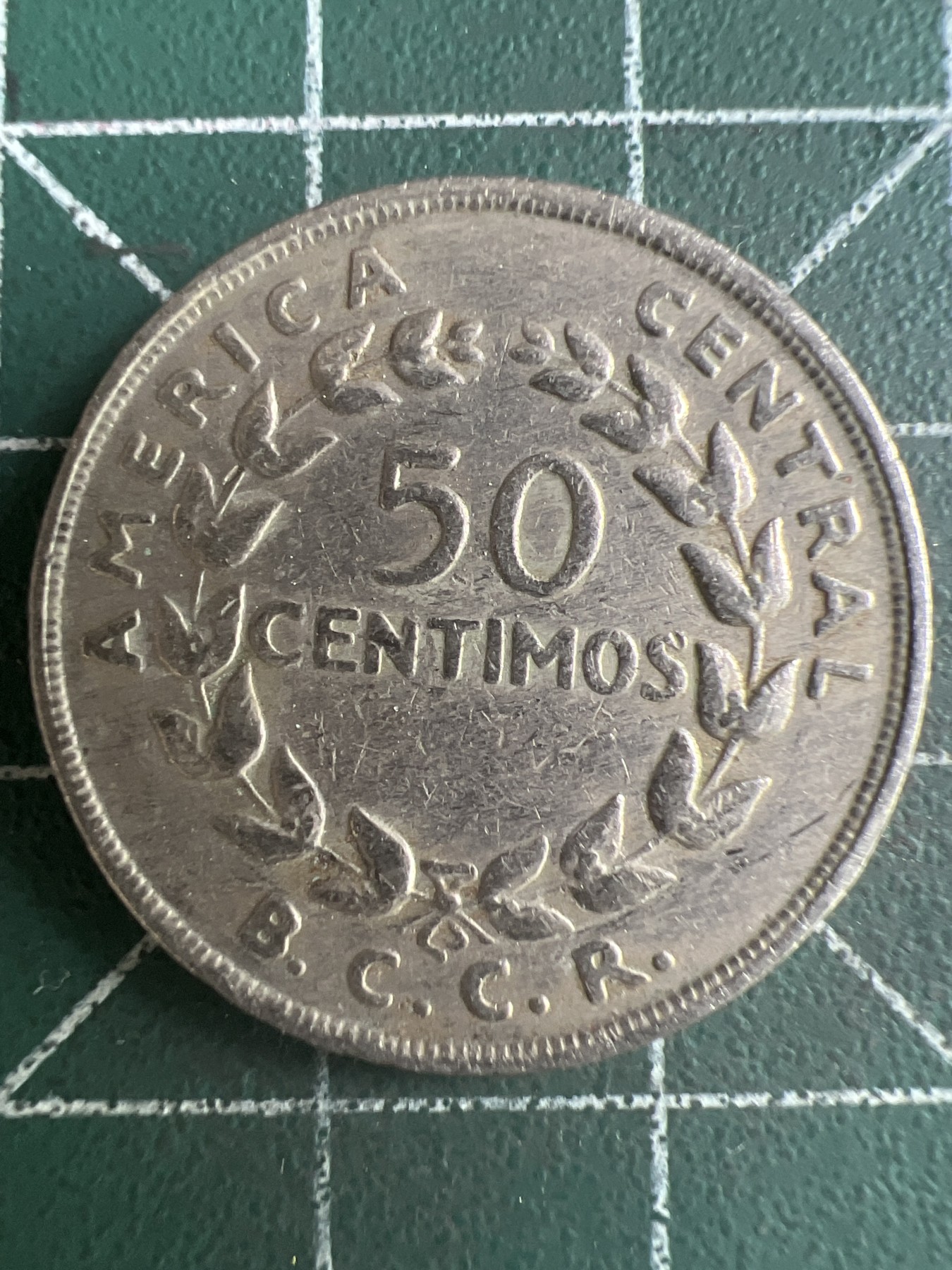 第560期 硬币专场 （无押金，捡漏，全场50包邮，偏远地区除外，接收代拍业务） 哥斯达黎加50分 1968年