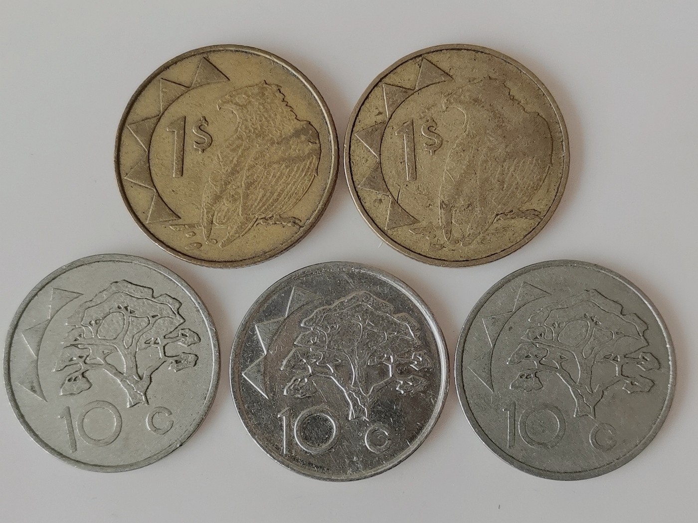 第一海外回流一元起拍收藏 散币专场 第74期 纳米比亚