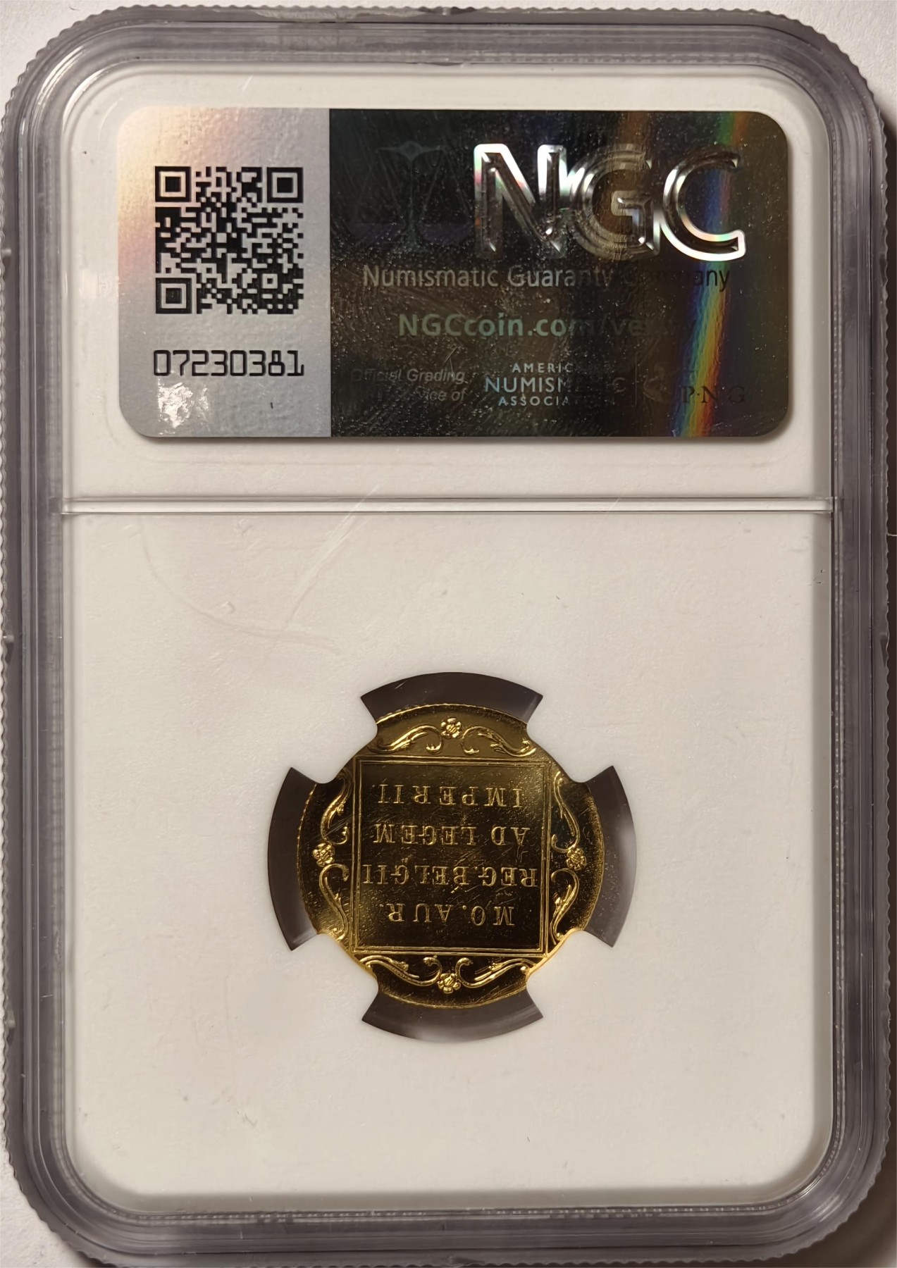 紫瑗钱币——第334期拍卖 荷兰 1974年 武士 1杜卡特 金币 NGC PL64