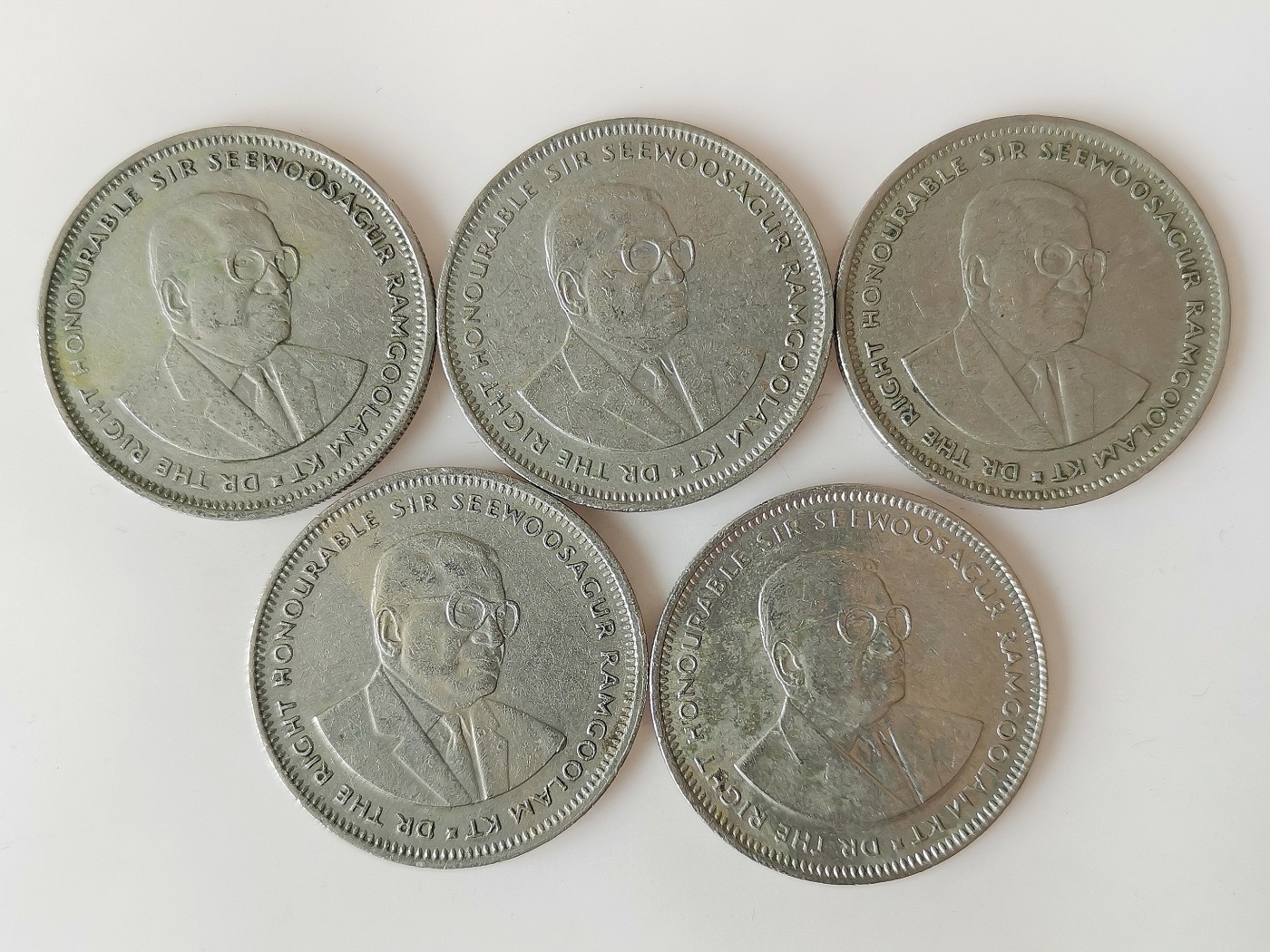 第一海外回流一元起拍收藏 散币专场 第74期 毛里求斯