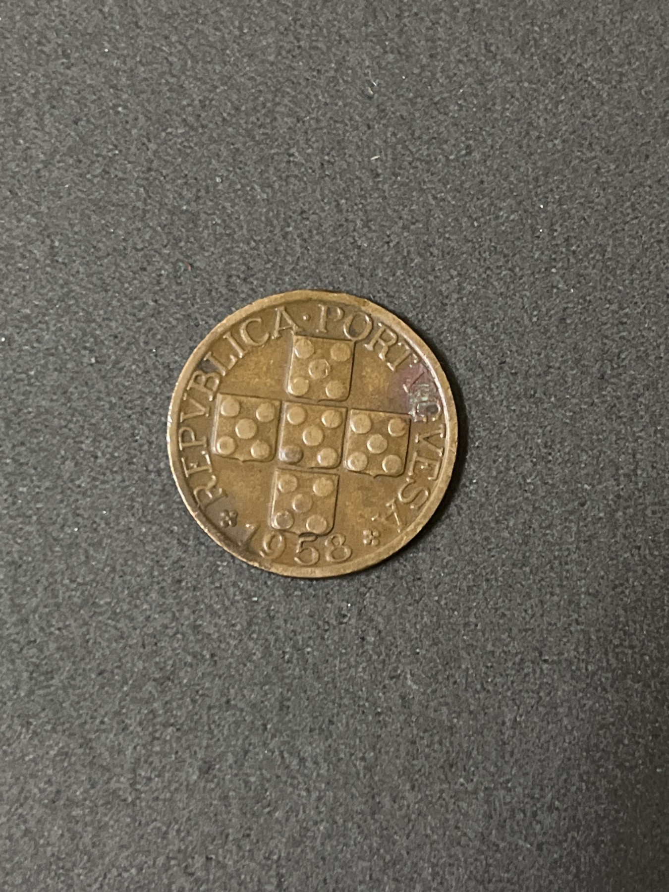 神仙姐姐散币好品专场第二十五期（无佣金满邮自动发出 1958年 葡萄牙20分