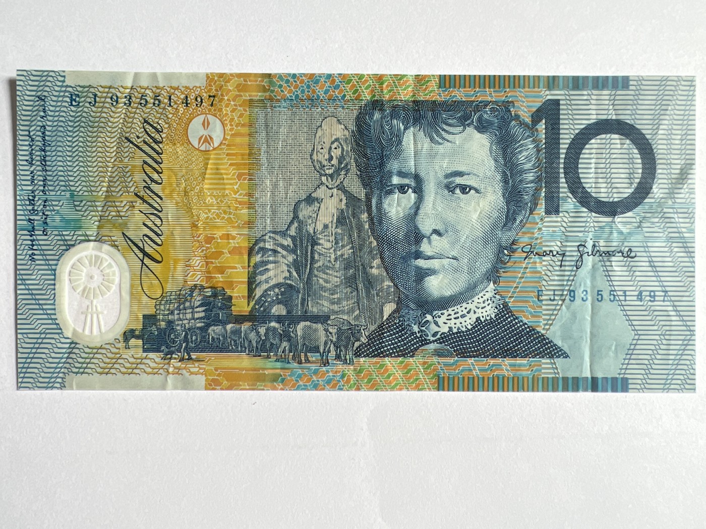 第665期 纸币专场 （无押金，捡漏，全场50包邮，偏远地区除外，接收代拍业务，本店十天发一次货） 澳大利亚10元 塑料钞