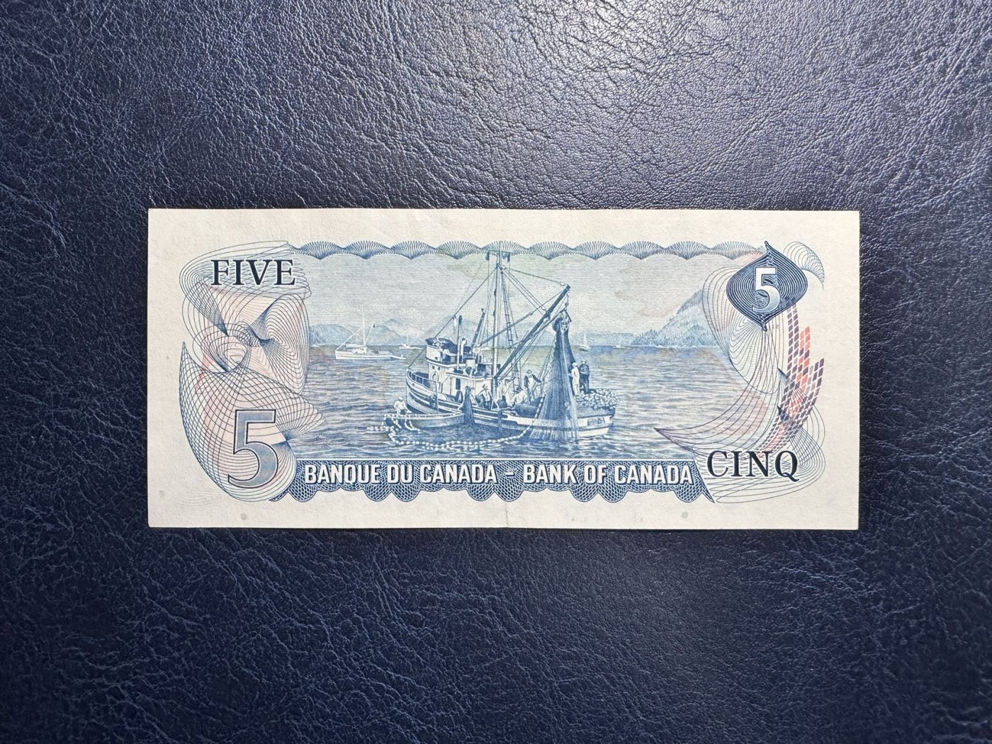 收藏联盟Quantum Auction 第334期拍卖  加拿大1972年5元 品相AU- 