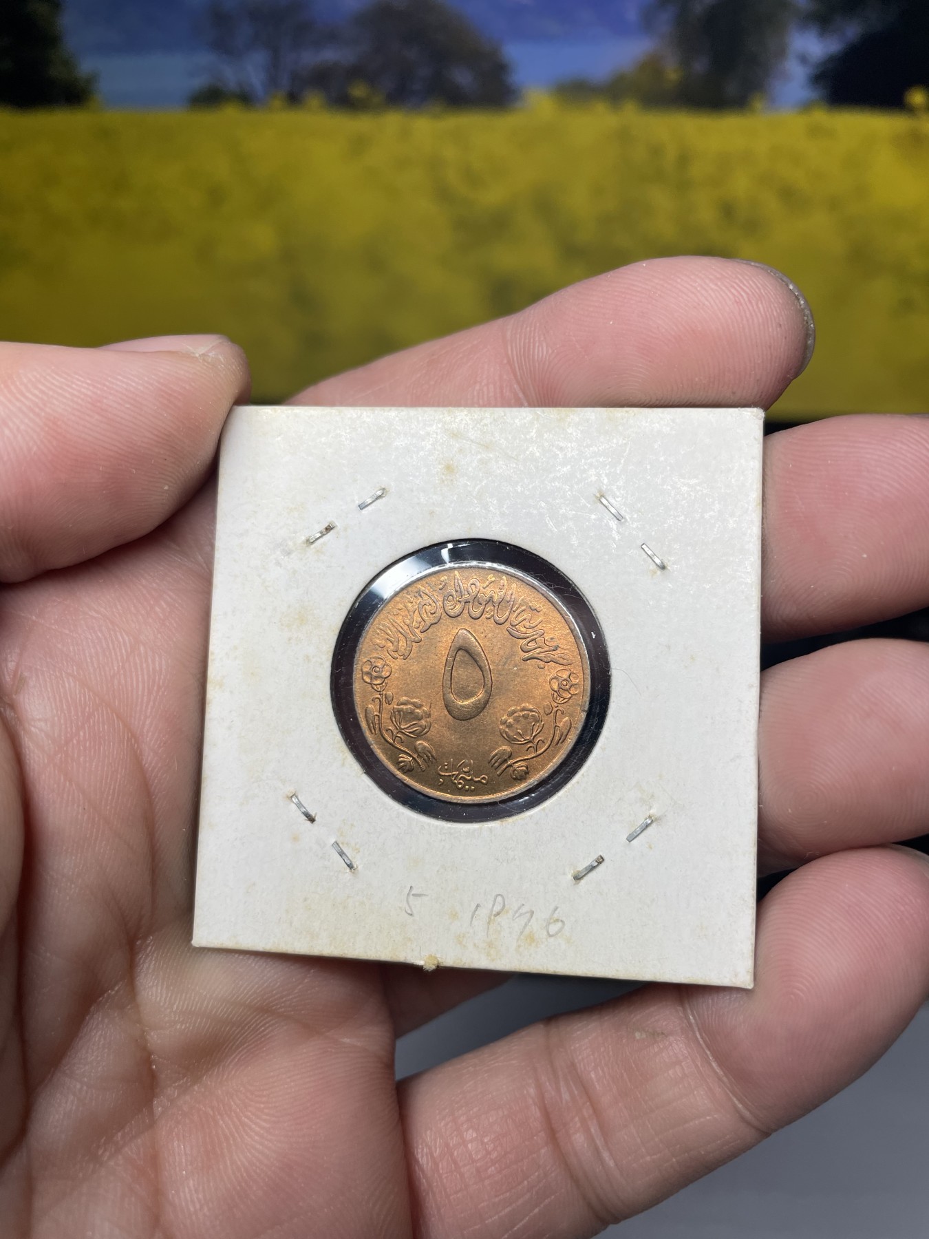 2024年集古藏今外币拍卖第三期-第3场—原光币、带光币专场（总第23拍） 苏丹5米利姆