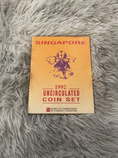 【币观天下】第252期钱币拍卖 - 新加坡1992年官方MS册