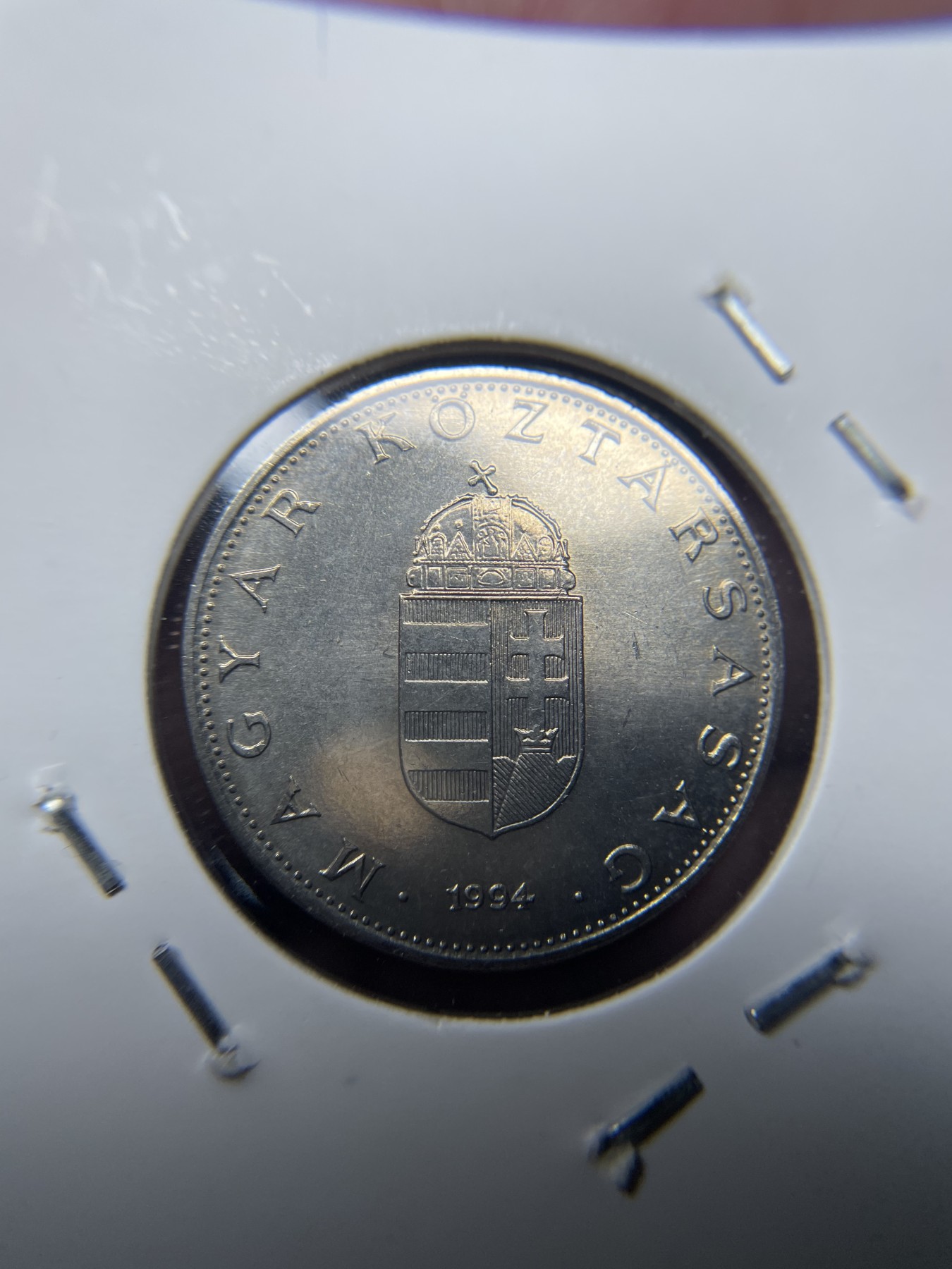 2024年集古藏今外币拍卖第三期-第3场—原光币、带光币专场（总第23拍） 1994年匈牙利10福林