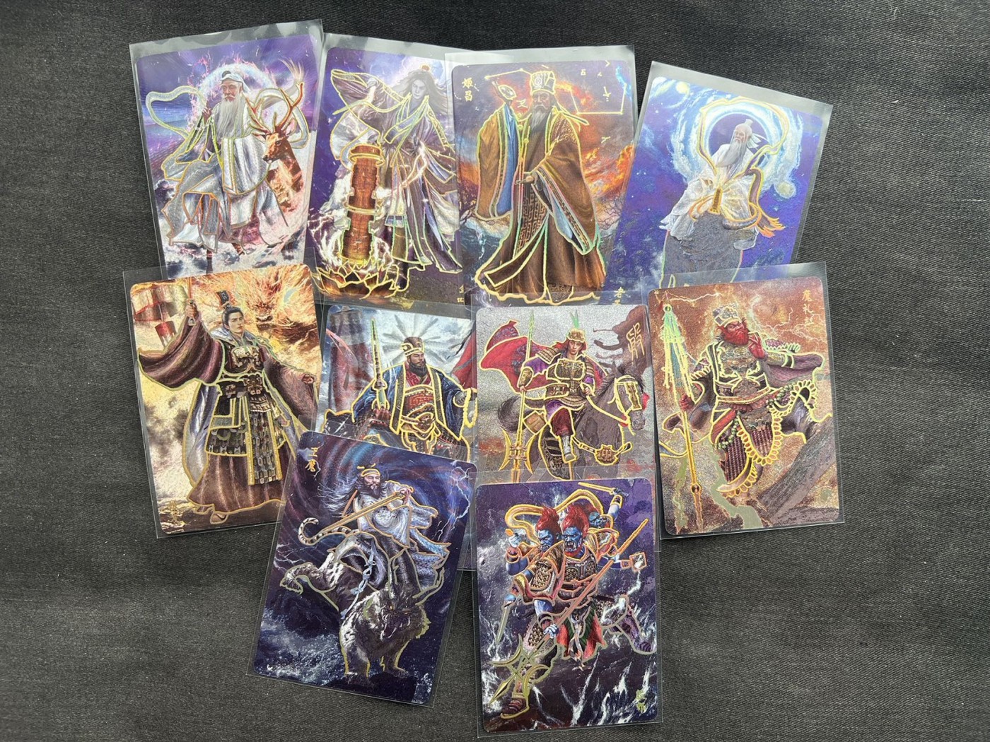 【随心卡拍】中福卡博会专场 收藏卡拍卖【第15期】 燎原文化 封神 冷烫粗闪 10张