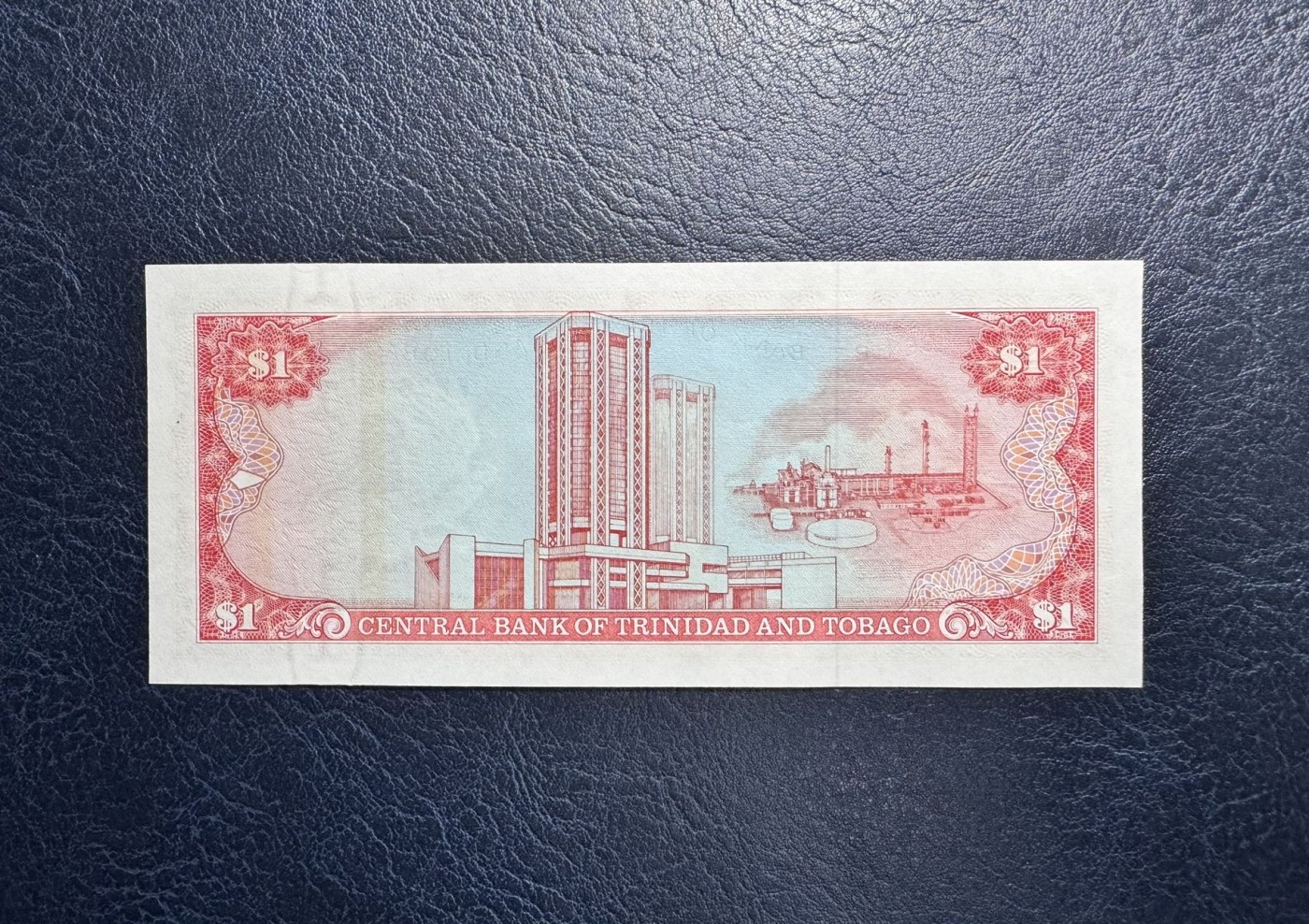 收藏联盟Quantum Auction 第334期拍卖  特立尼达和多巴哥1979年1元 品相UNC 少见第三签