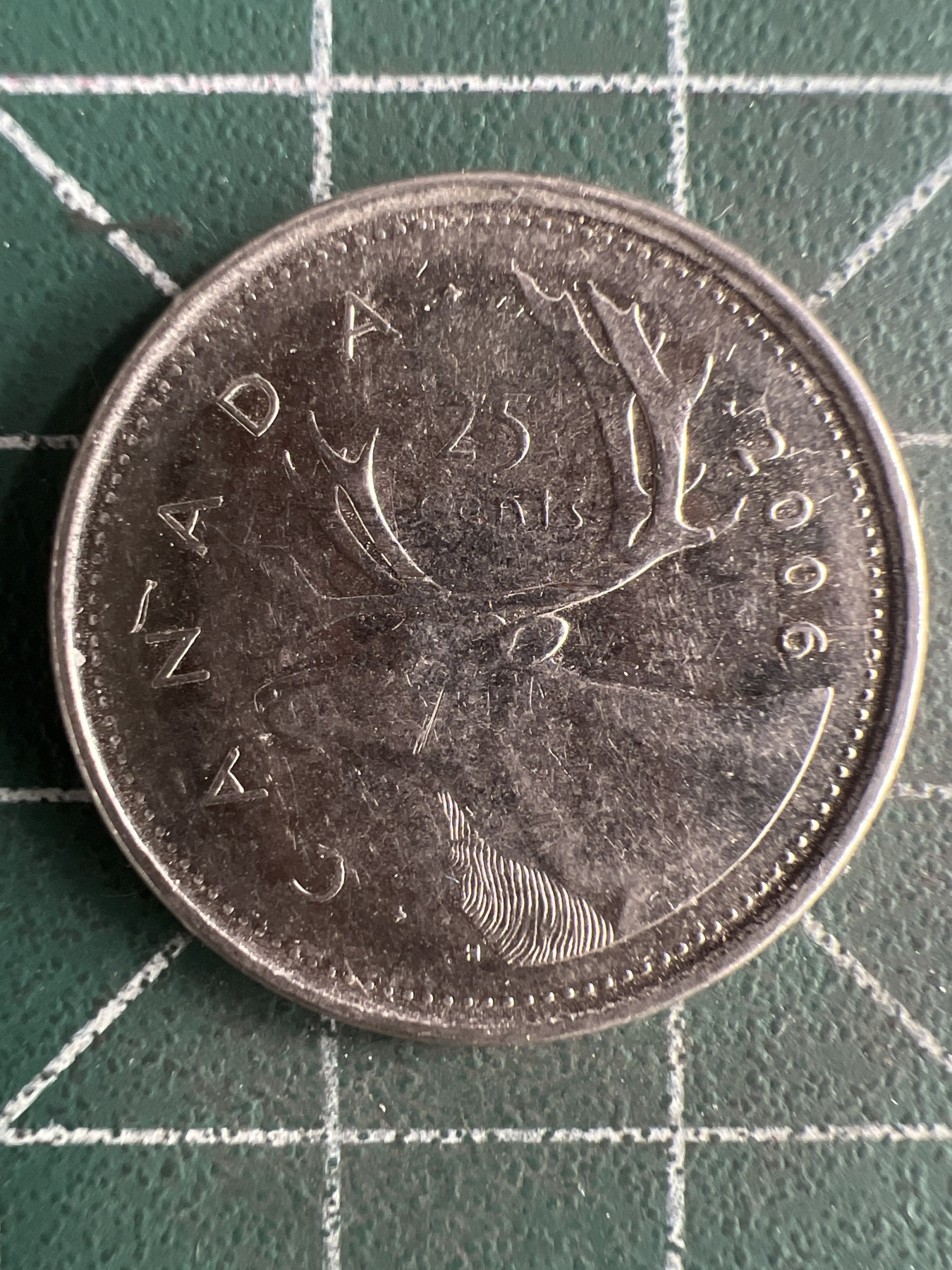 第560期 硬币专场 （无押金，捡漏，全场50包邮，偏远地区除外，接收代拍业务） 加拿大25分 2006年