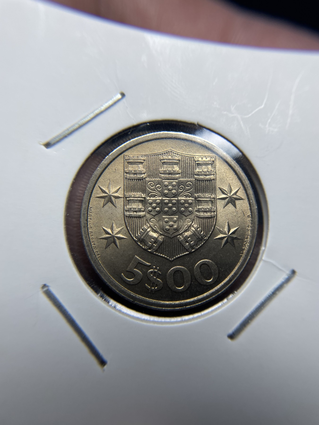 2024年集古藏今外币拍卖第三期-第3场—原光币、带光币专场（总第23拍） 1969年葡萄牙500埃斯库多