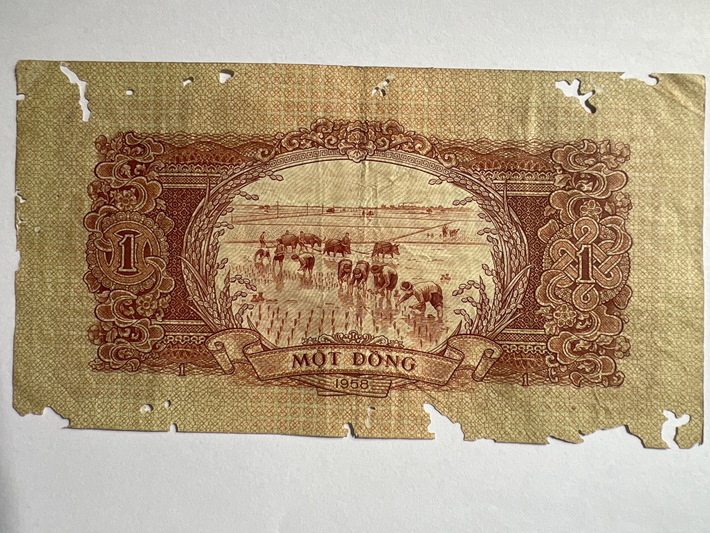 第618期 纸币、明信片专场 （无押金，捡漏，全场50包邮，偏远地区除外，接收代拍业务） 越南1盾