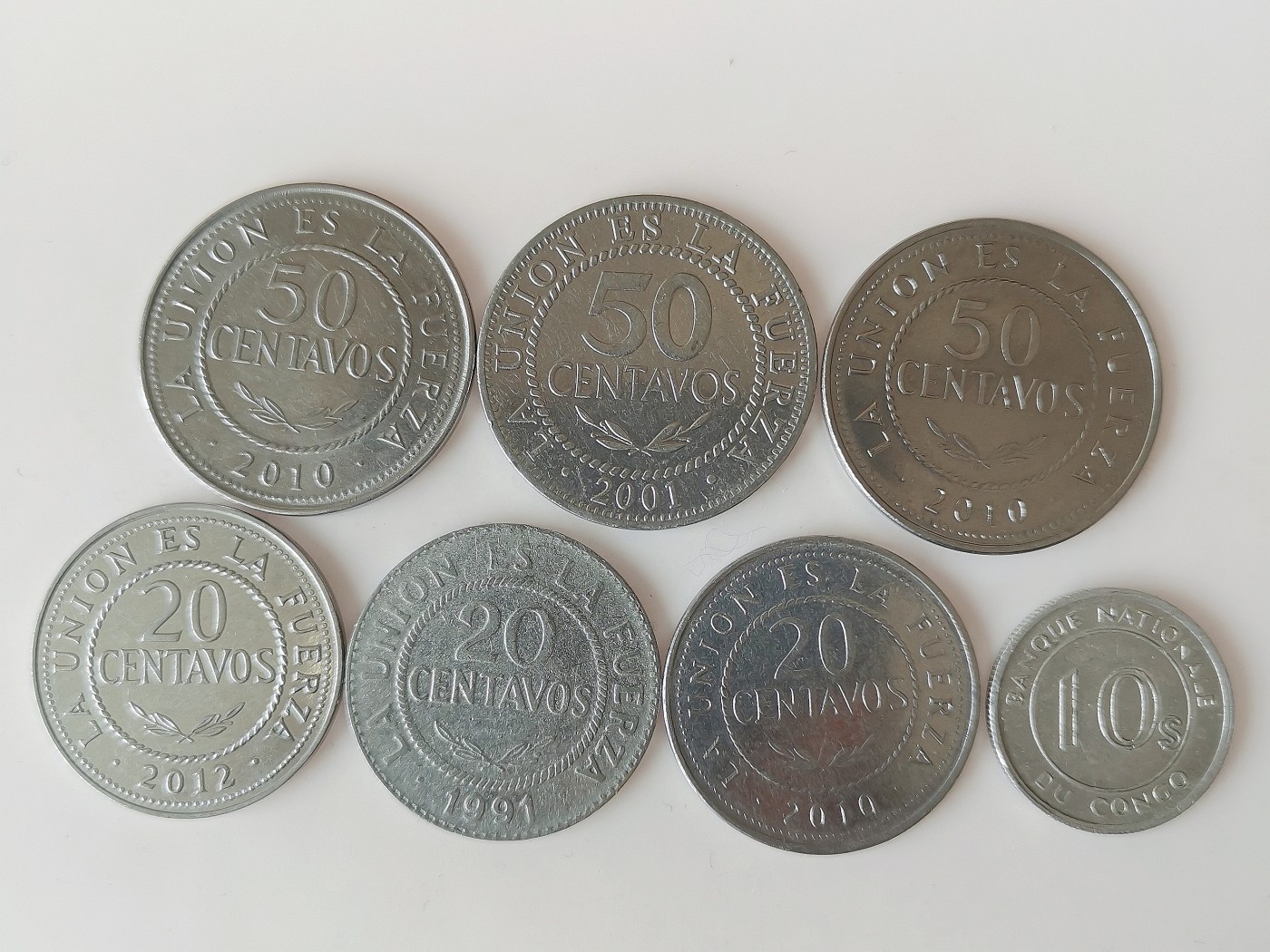 第一海外回流一元起拍收藏 散币专场 第74期 玻利维亚🇧🇴