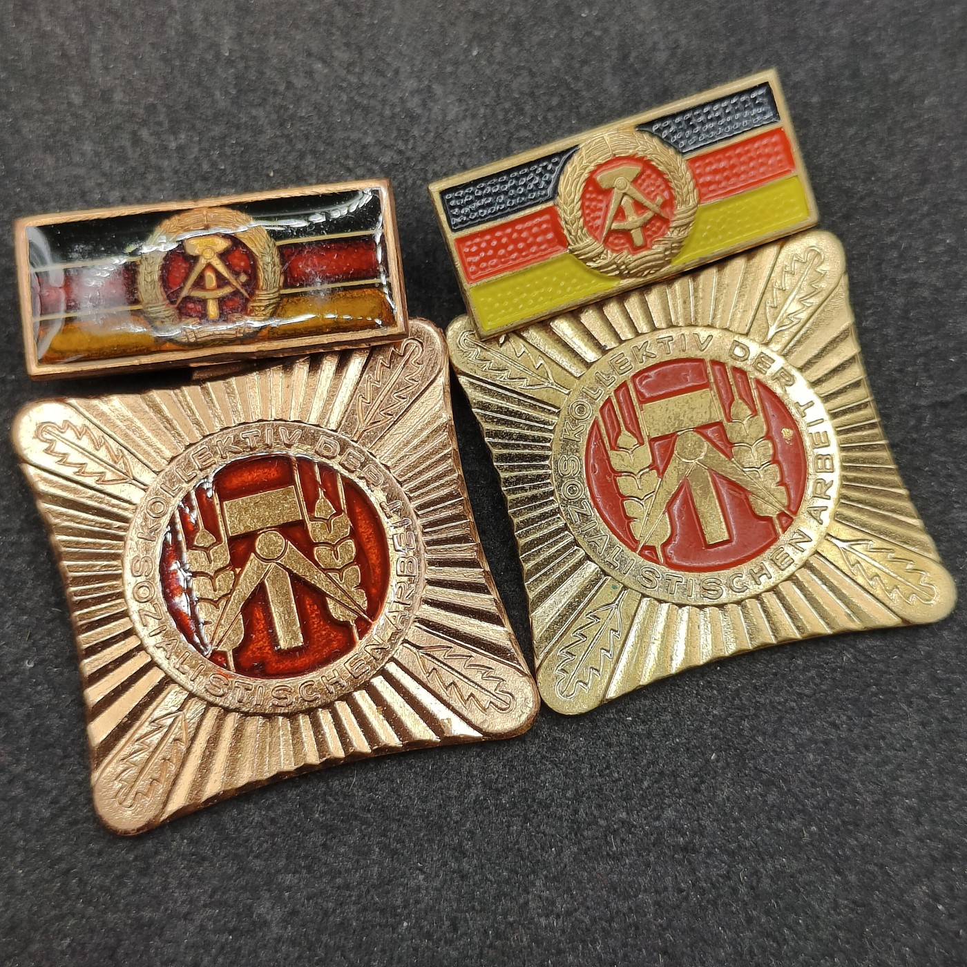 全场0元起拍 第143期 咸鱼国勋章拍卖专场 3月31日（周日）下午6：00开始 东德劳动奖章两个