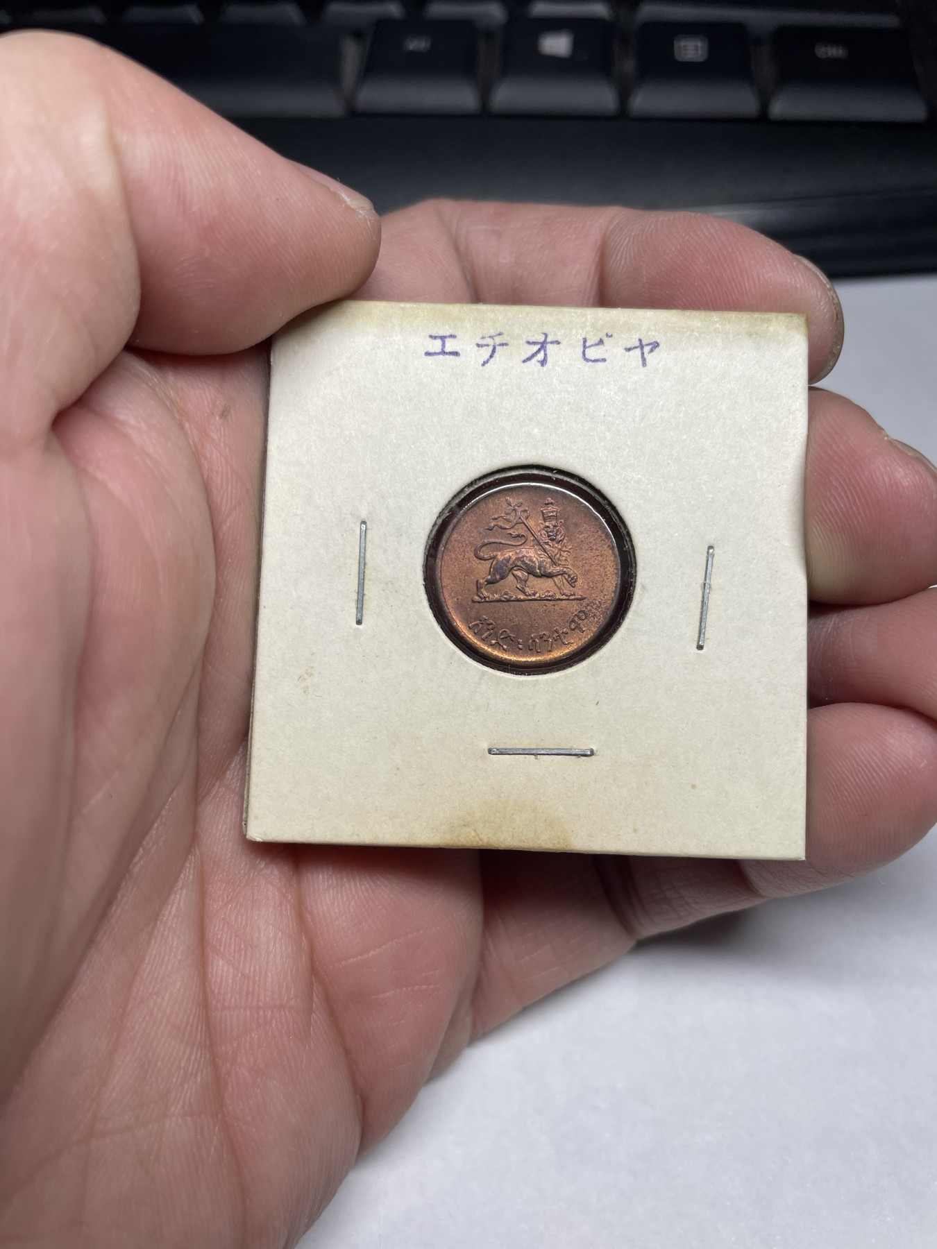 2024年集古藏今外币拍卖第三期-第4场—（总第24拍） 带光埃塞俄比亚小狮子