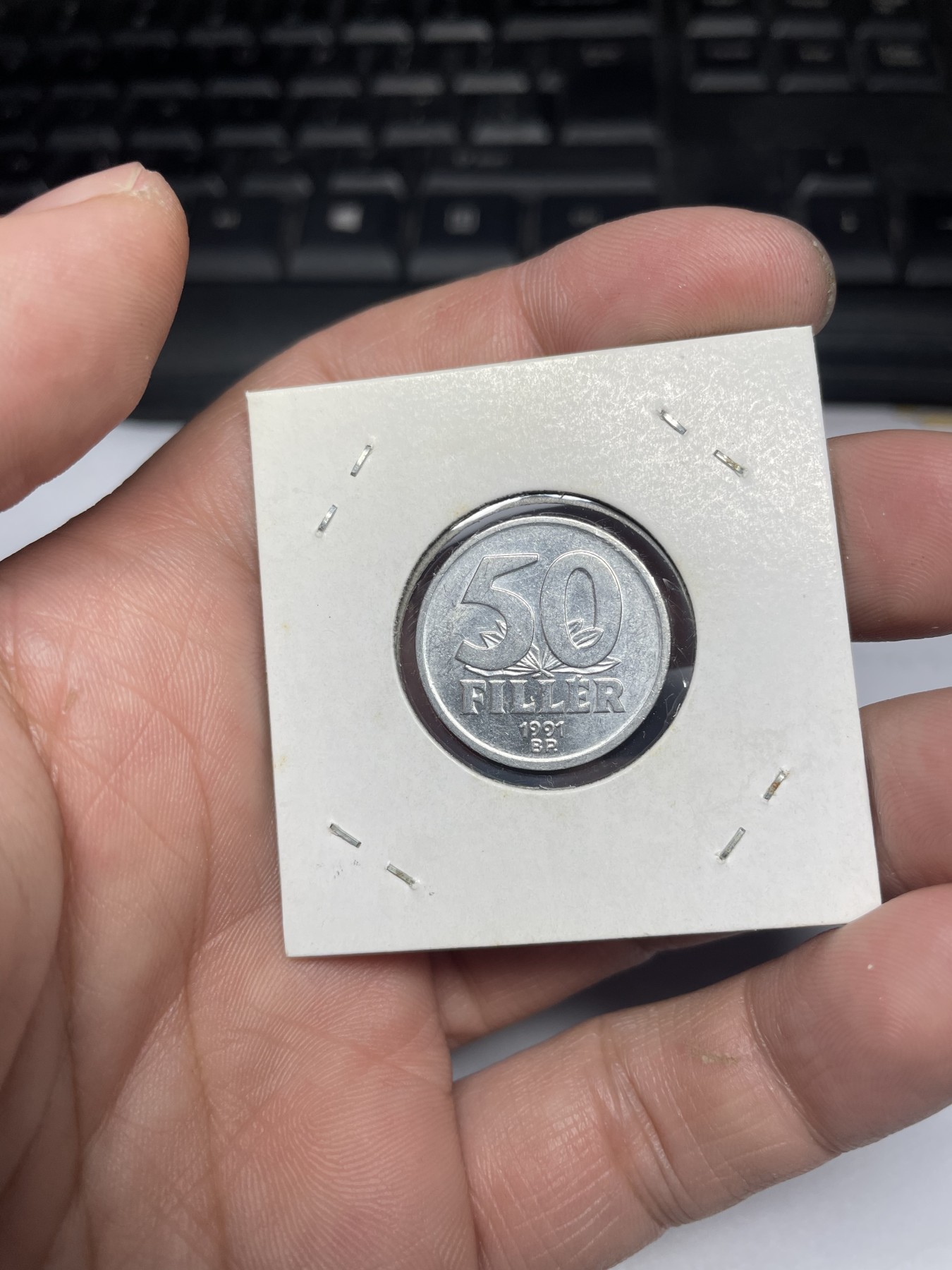 2024年集古藏今外币拍卖第三期-第3场—原光币、带光币专场（总第23拍） 1991年匈牙利50菲勒