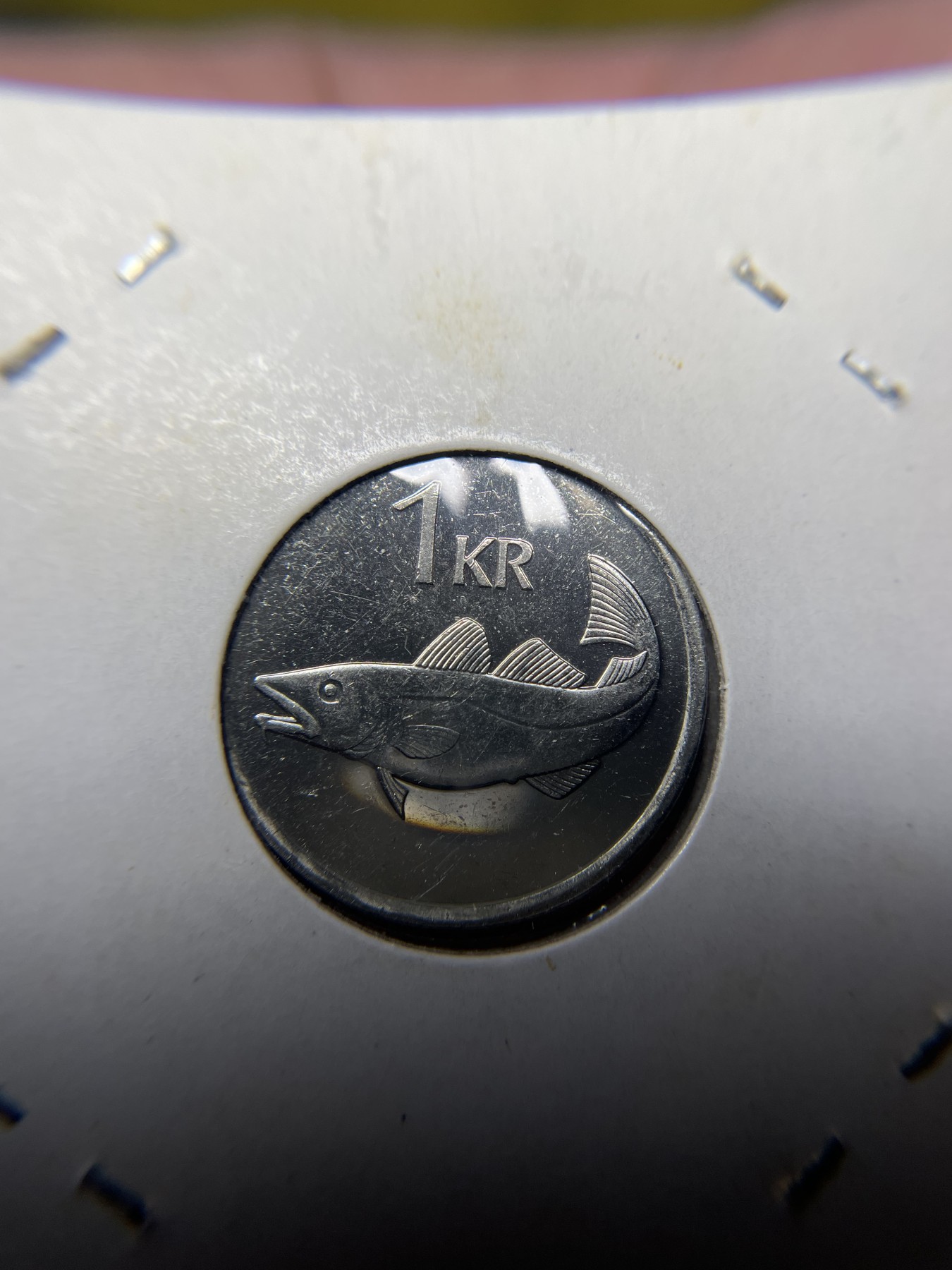 2024年集古藏今外币拍卖第三期-第3场—原光币、带光币专场（总第23拍） 1999年冰岛1克朗