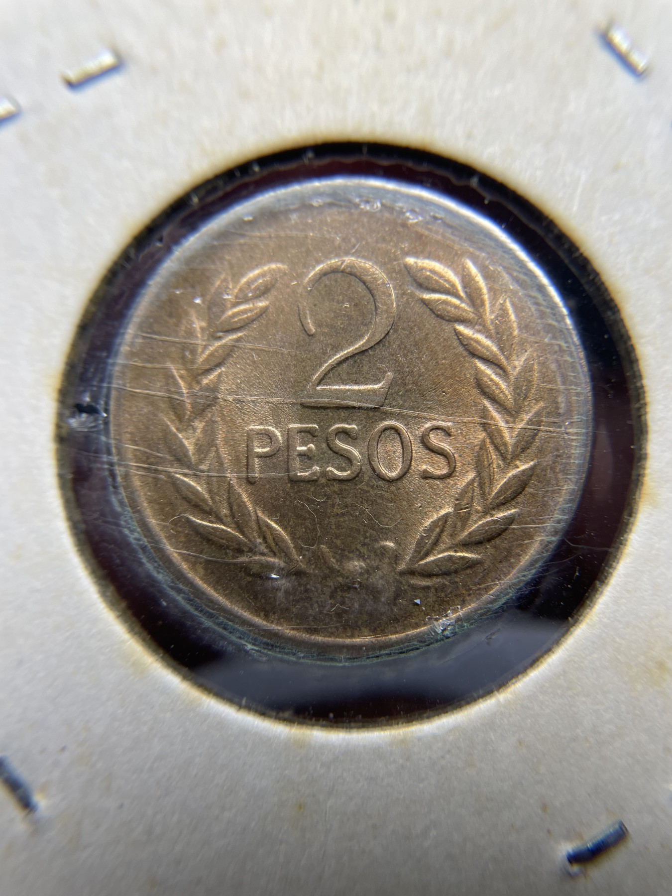 2024年集古藏今外币拍卖第三期-第3场—原光币、带光币专场（总第23拍） 1979年哥伦比亚2比索