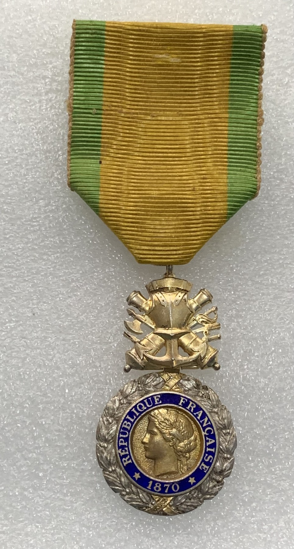 瓶子🏺第134期拍卖会  法国第三共和国荣誉军团勋章 1870版荣军 23.5克