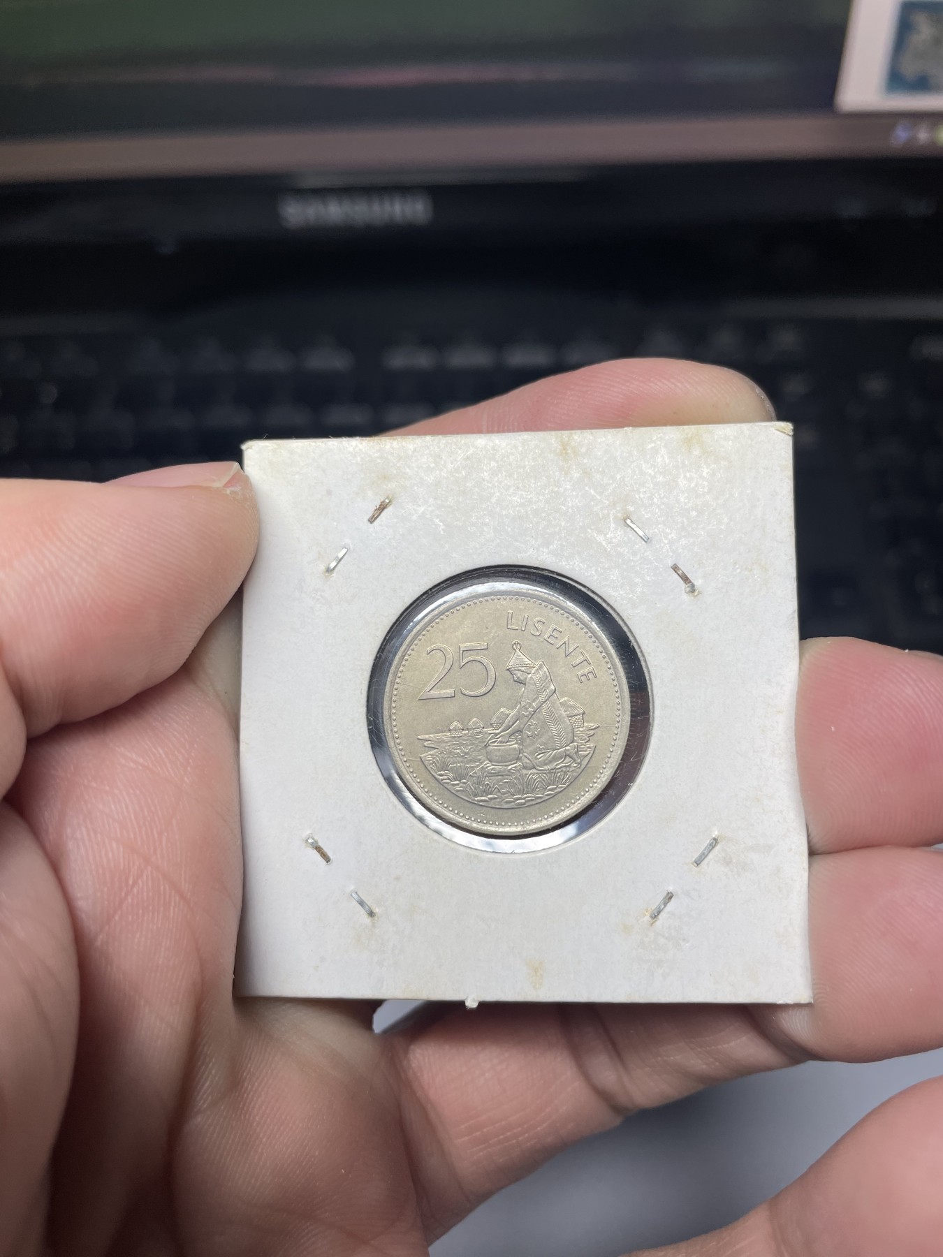 2024年集古藏今外币拍卖第三期-第3场—原光币、带光币专场（总第23拍） 1979年莱索托25黎森特