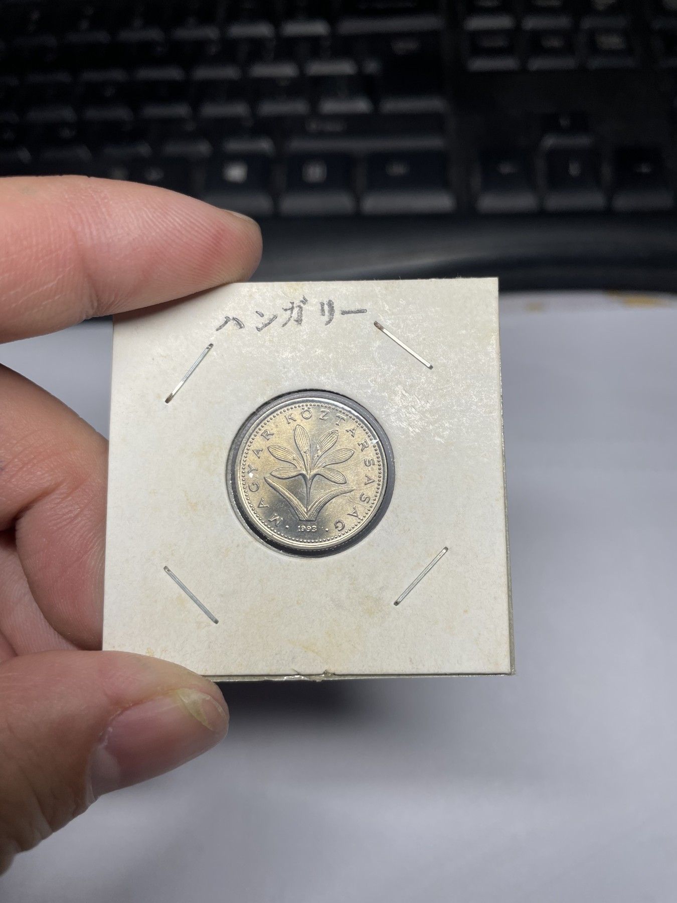 2024年集古藏今外币拍卖第三期-第3场—原光币、带光币专场（总第23拍） 1993年匈牙利2福林