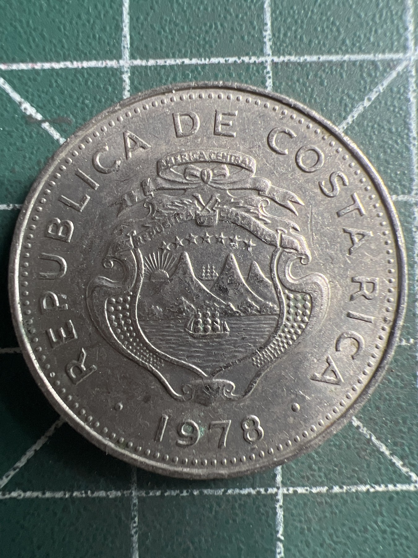 第562期 硬币专场 （无押金，捡漏，全场50包邮，偏远地区除外，接收代拍业务） 哥斯达黎加50分 1978年