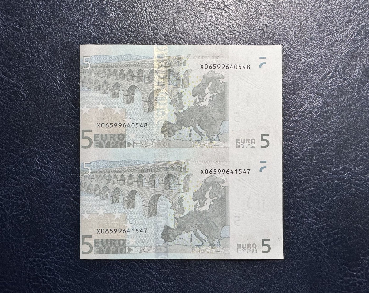 收藏联盟Quantum Auction 第334期拍卖  欧盟国家德国2002年5元两联体 品相UNC 稀少第一签