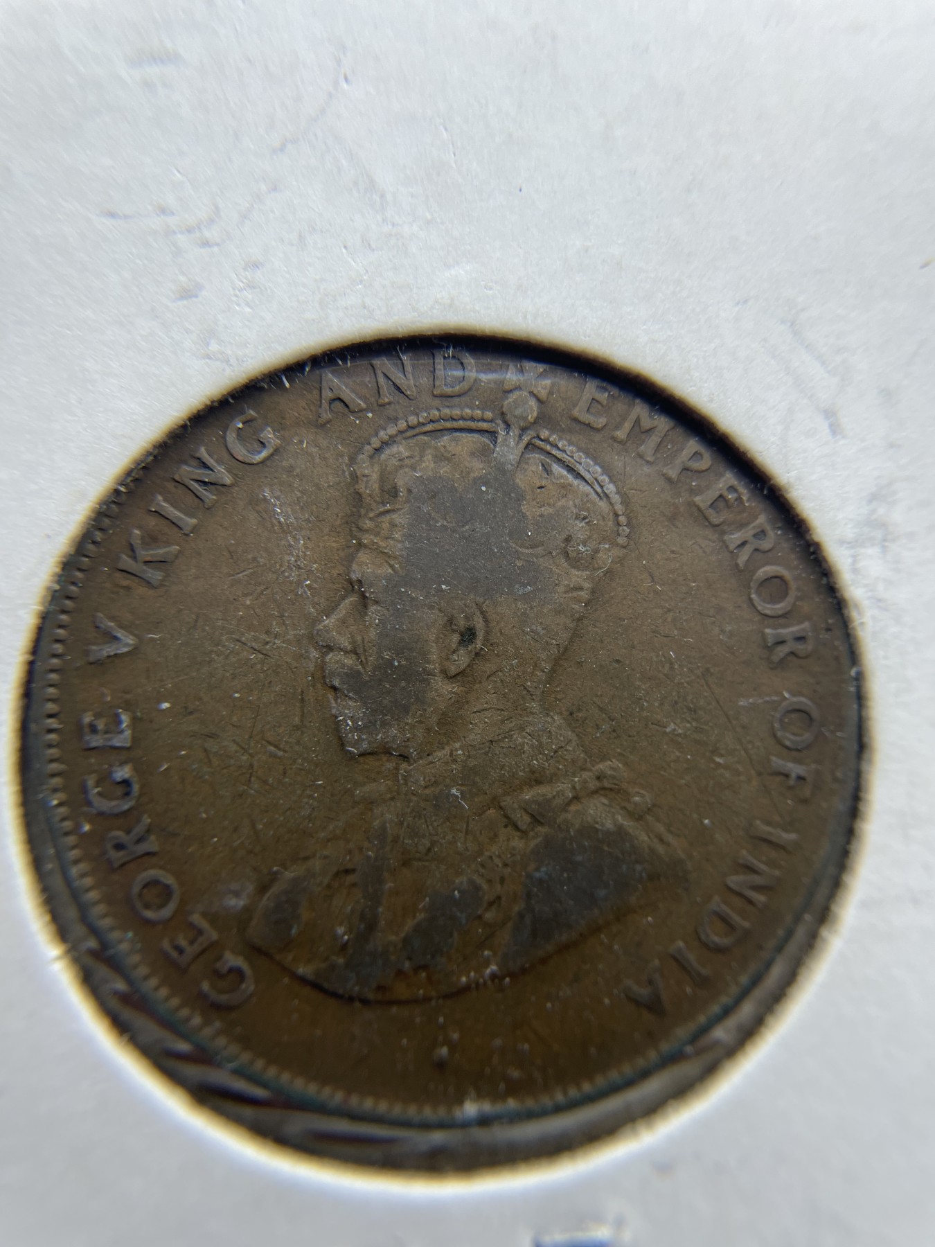 2024年集古藏今外币拍卖第三期-第4场—（总第24拍） 英属1922年毛里求斯5分