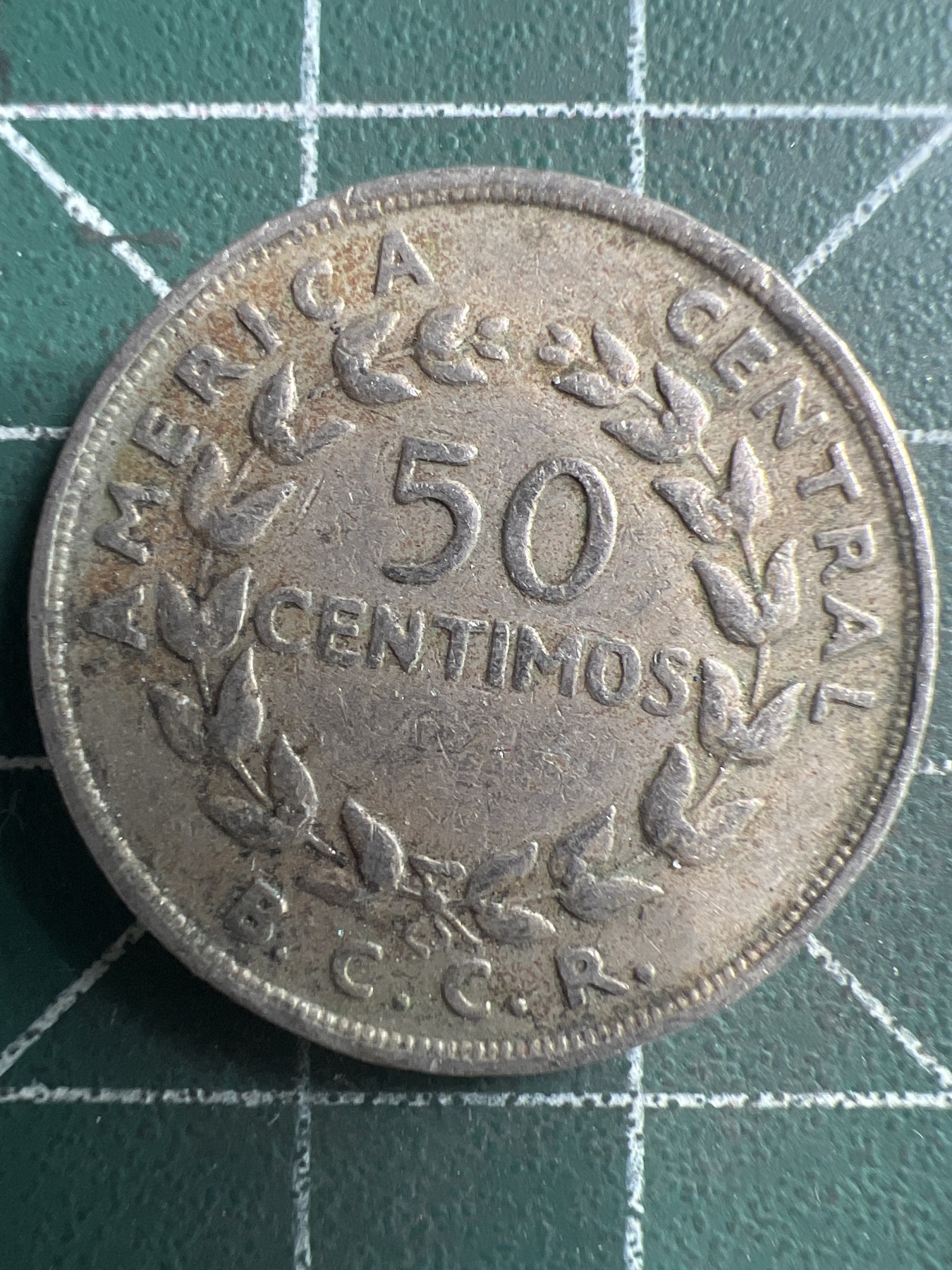 第562期 硬币专场 （无押金，捡漏，全场50包邮，偏远地区除外，接收代拍业务） 哥斯达黎加50分 1968年