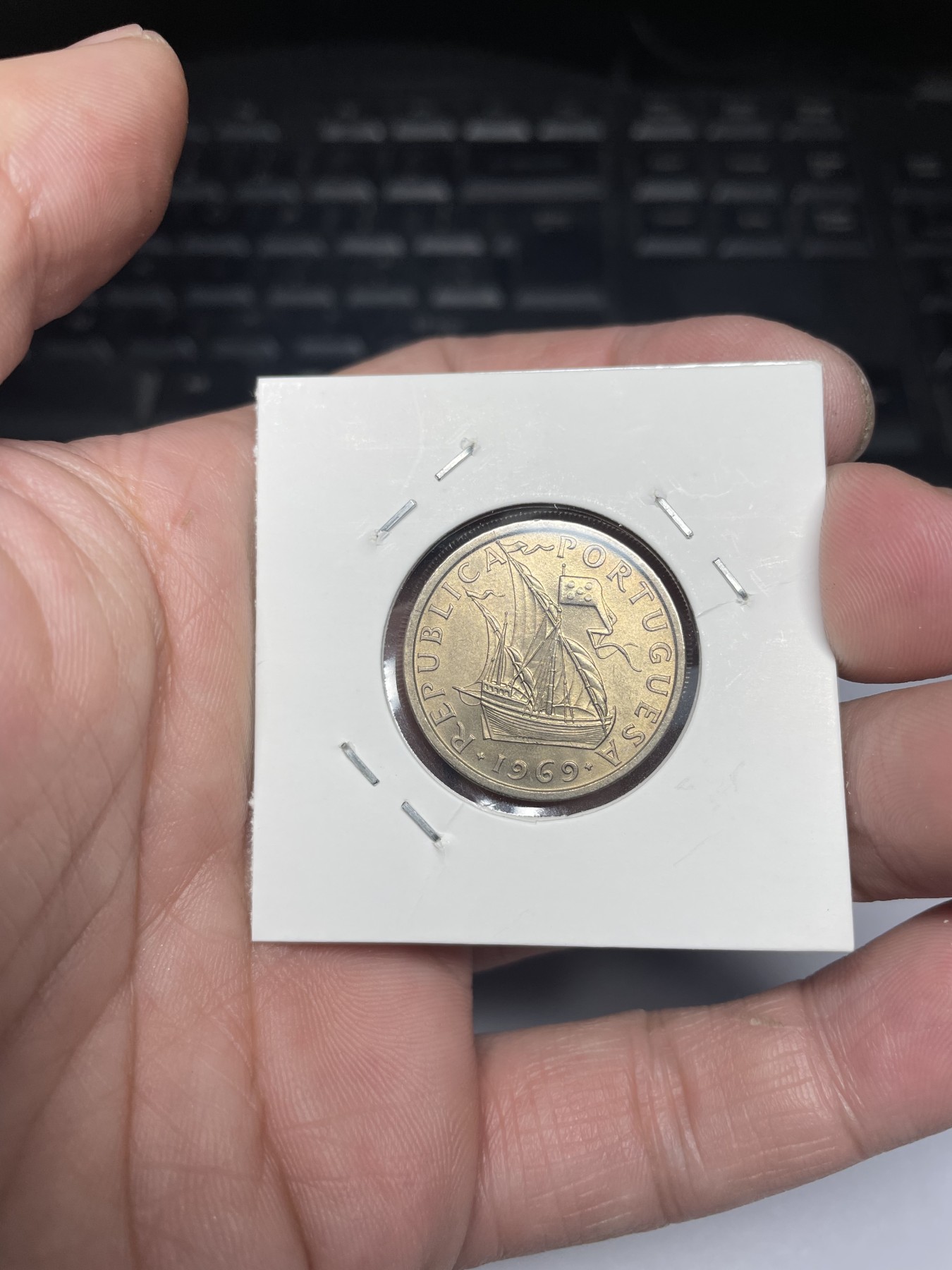 2024年集古藏今外币拍卖第三期-第3场—原光币、带光币专场（总第23拍） 1969年葡萄牙500埃斯库多