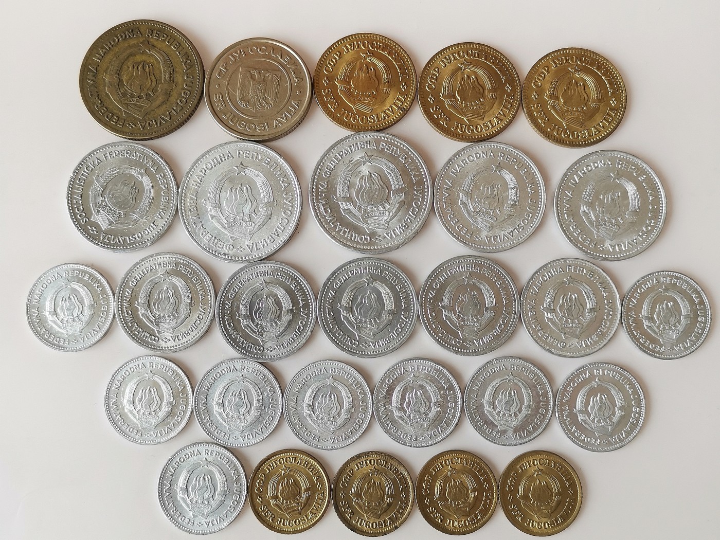 第一海外回流一元起拍收藏 散币专场 第74期 南斯拉夫