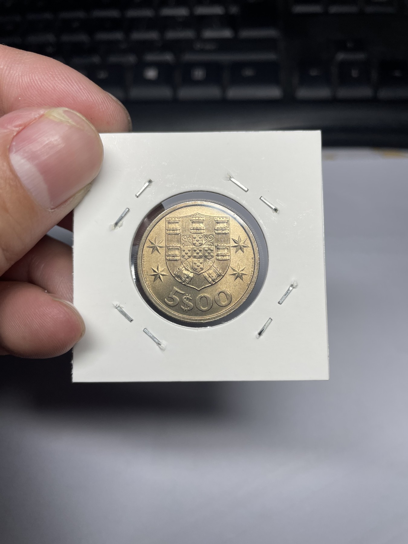 2024年集古藏今外币拍卖第三期-第3场—原光币、带光币专场（总第23拍） 1969年葡萄牙500埃斯库多