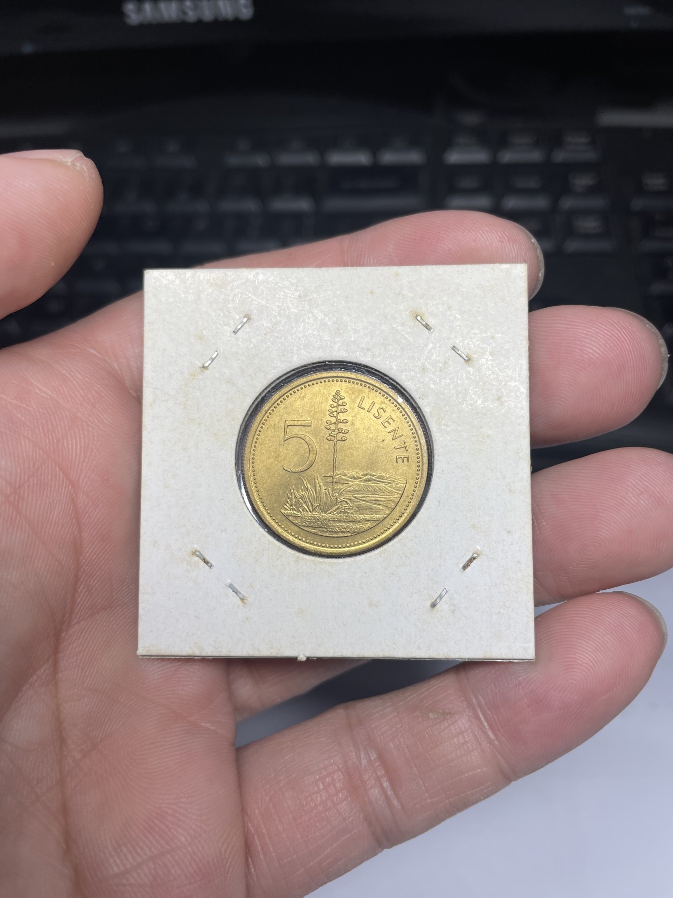 2024年集古藏今外币拍卖第三期-第3场—原光币、带光币专场（总第23拍） 1979年莱索托5黎森特