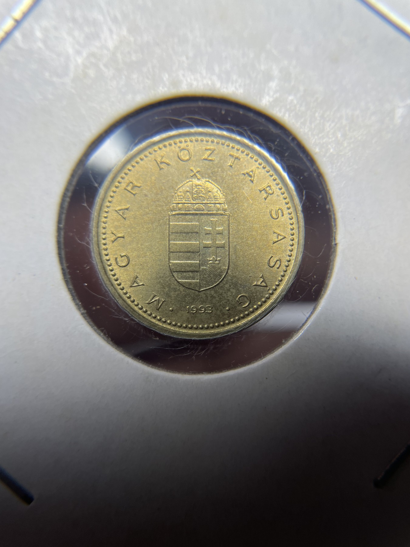 2024年集古藏今外币拍卖第三期-第3场—原光币、带光币专场（总第23拍） 1993年匈牙利1福林