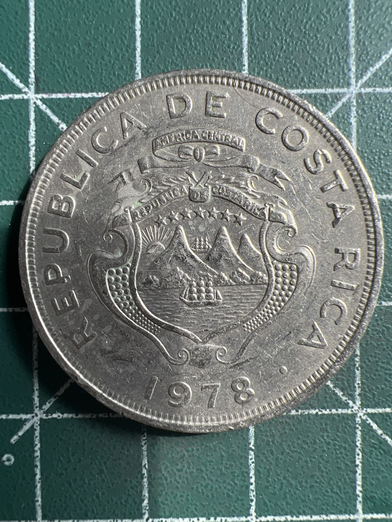 第562期 硬币专场 （无押金，捡漏，全场50包邮，偏远地区除外，接收代拍业务） 哥斯达黎加2克朗 1978年